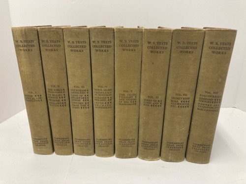 The Collected Works In Verse And Prose of William Butler Yeats (Complete 8 Volumes)by: Yeats, William Butler