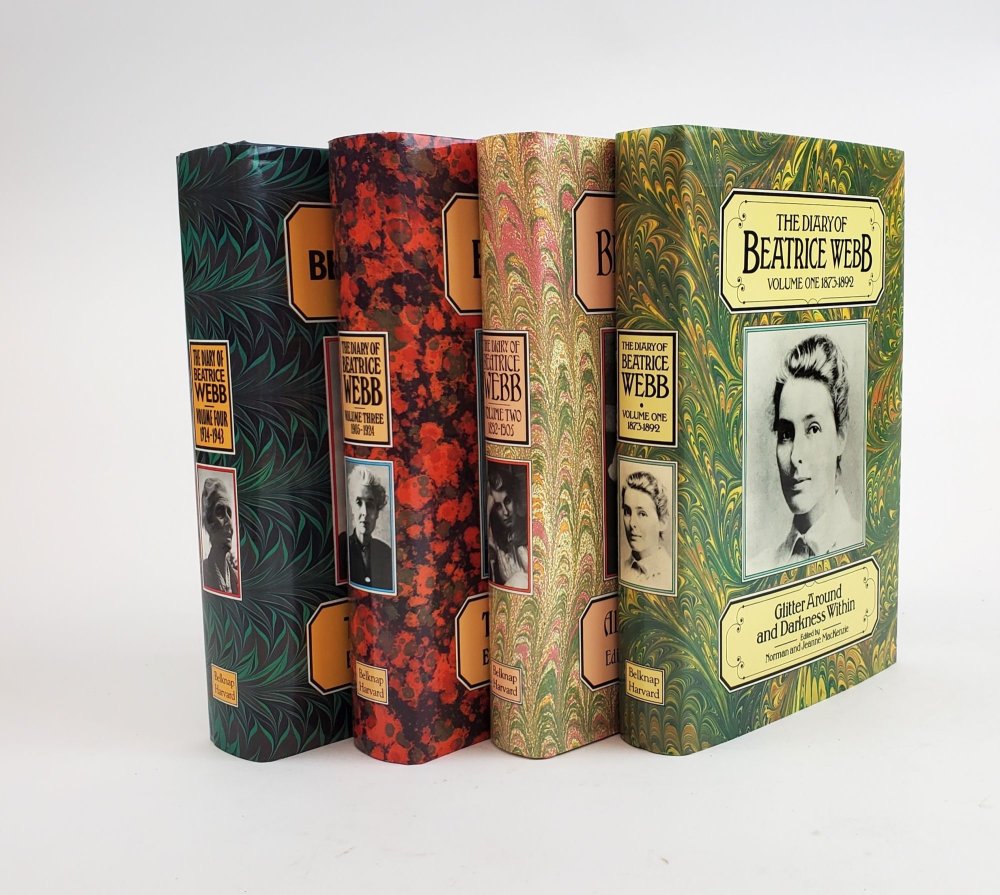 The Diaries of Beatrice Webb (4 Volumes)by: Webb, Beatrice; MacKenzie, Norman [Editor]; MacKenzie, Jeanne [Editor]