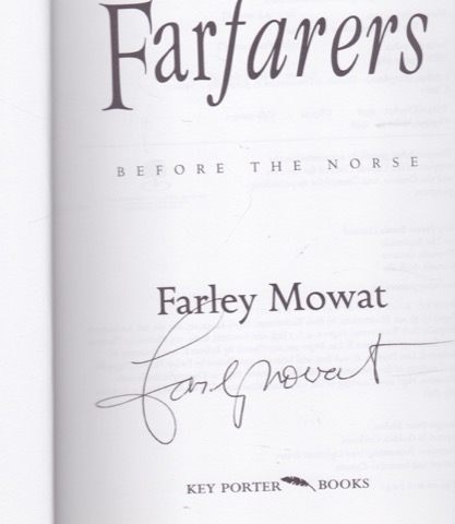 The Farfarers: Before the Norse (SIGNED COPY)by: Mowat, Farley 