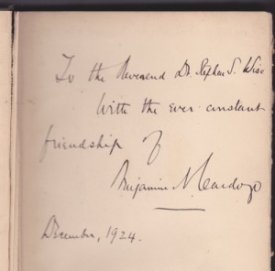 The Growth of the Law (SIGNED COPY)by: Benjamin N. Cardozo