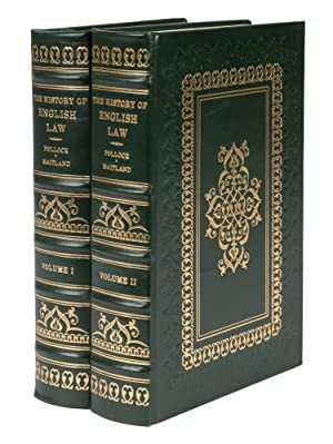 The History of English Law (2 Volumes)by: Pollock, Frederick