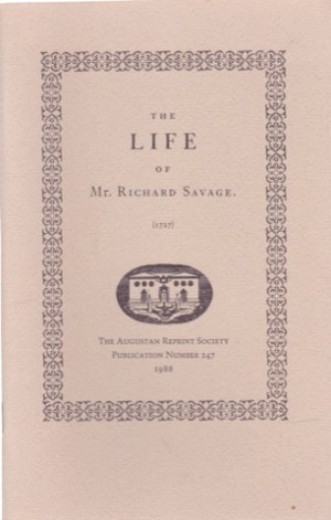 The Life of Mr. Richard Savage (1727)by: N/A