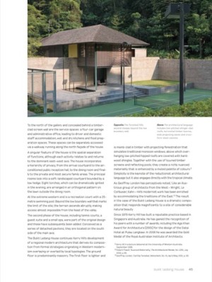 The New Malaysian Houseby: Robert Powell; Albert Lim KS Photographer