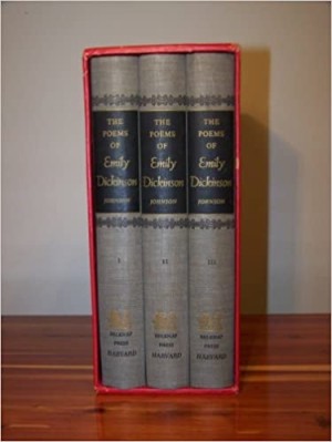 The Poems of Emily Dickinson, Including Variant Readings Critically Compared with All Known Manuscripts-3 Volumesby: Dickinson, Emily, Editor: Johnson, Thomas H.