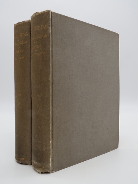 The Puritan in Holland, England, and America. An introduction in American History. Two volumes.by: Douglas Campbell