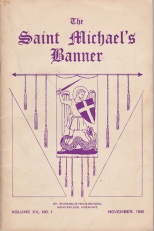 The Saint Michael's Banner - 9 High School Booklets from the 1940sby: N/A