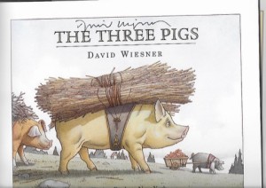 Three Pigs, The (SIGNED COPY)by: Wiesner, David