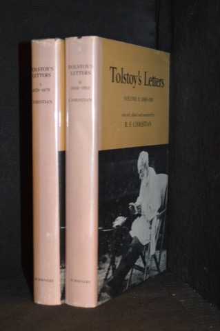 Tolstoy's Letters (2 Volumes)by: Tolstoy, Lev (Edited by R.F. Christian)