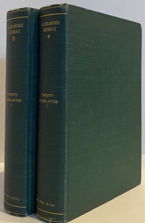 Twenty Years After - Volumes 1 &amp; 2 (Volumes 4 &amp; 5 of Dumas collection)by: Dumas, Alexandre