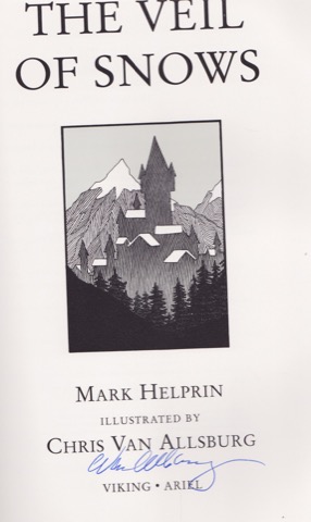 Veil of Snows, The (SIGNED COPY)by: Helprin, Mark