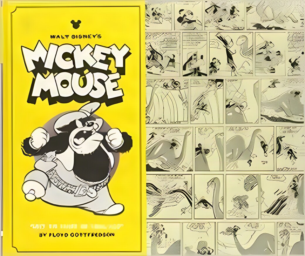 Walt Disney's Mickey Mouse Vol. 6: "Lost In Lands Long Ago" by: Gottfredson, Floyd