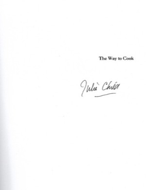 Way to Cook, The (SIGNED COPY)by: Child, Julia
