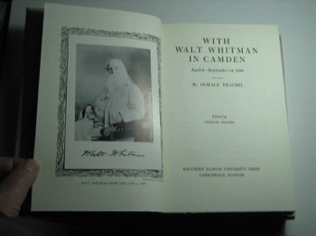 With Walt Whitman in Camden: April 8-September 14, 1889by: Horace Traubel 