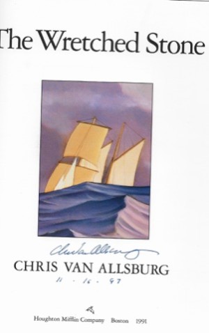 Wretched Stone, The (SIGNED COPY)by: Van Allsburg, Chris