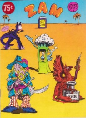 Zam Zap Jam by: Crumb Robert &reg;, S Clay Wilson, Rick Griffin, Victor Moscoso, Robert Williams, Gilbert Shelton, Spain 