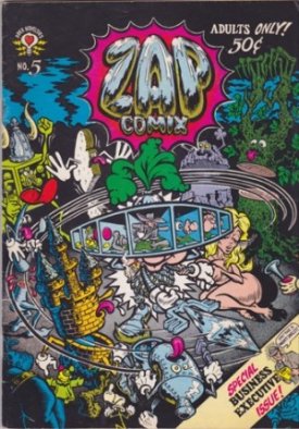 Zap Comix No. 5by: Crumb, Robert and Gilbert Shelton, S. Clay Wilson, Robert Williams 