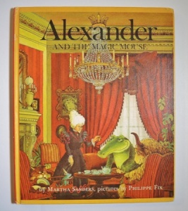 When the magic mouse warns them that the town below will flood from a rain that will last 30 days, she asks her pet alligator, Alexander, to go warn the town's mayor.