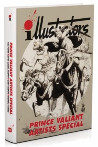 Diego Cordoba did fantastic job in his choice and lay-out of Prince Valiant pages and panels. He uses not only the color page but also black and white linework, focussing on the excellence in the various artists' work.
