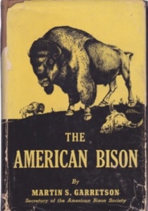 A landmark book written when there were only two government Bison herds in Yellowstone Park and in the Washington, D.C. zoo.