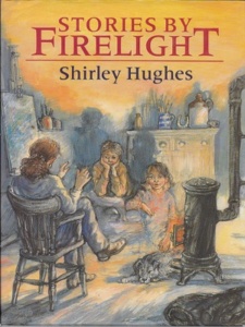 It is a winter-time collection of poems, stories and a wordless story. Because it is Shirley Hughes, the illustrations are amazing!
